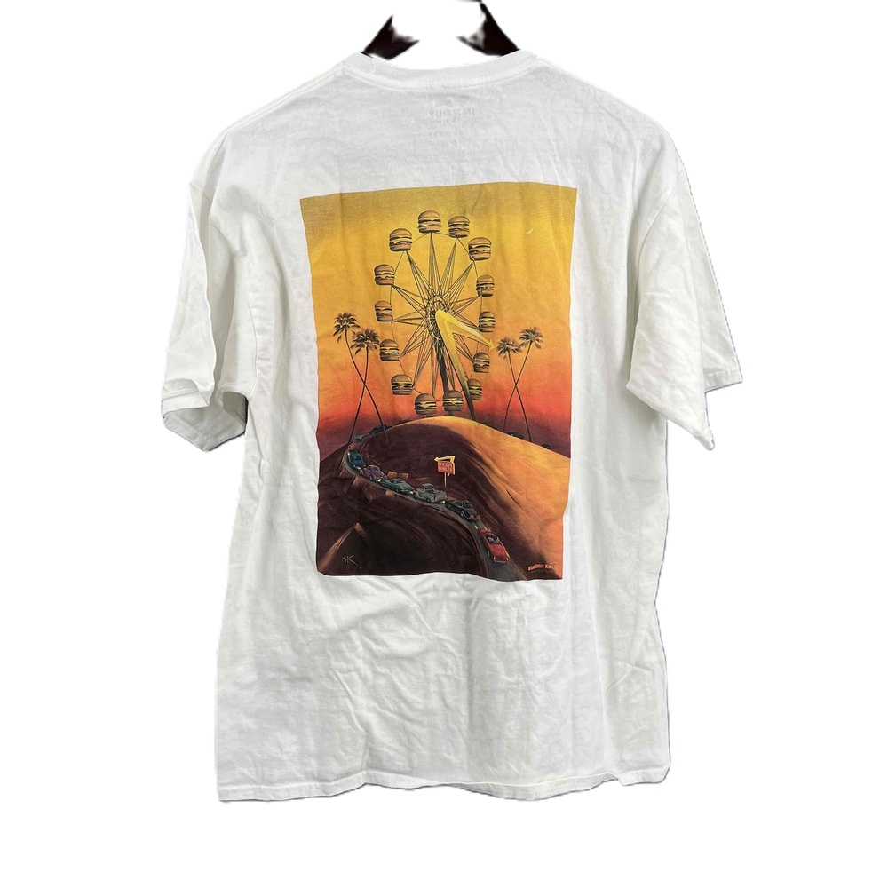 In-N-Out Burger 70th Anniversary Ferris Wheel Vladimir Kush‎ White T-Shirt Large
